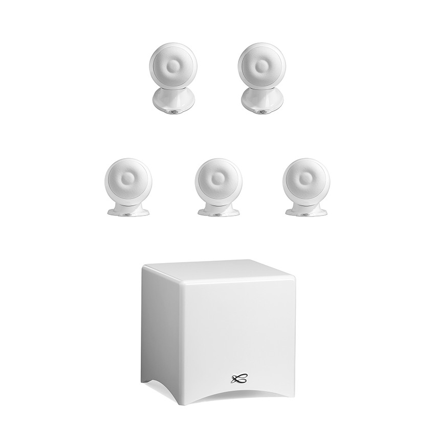 Cabasse Eole 3 5.1 System WS Glossy White
