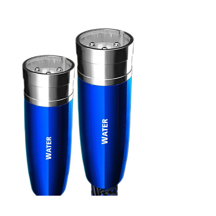 AUDIOQUEST Pair 0.75m WATER 72V DBS XLR