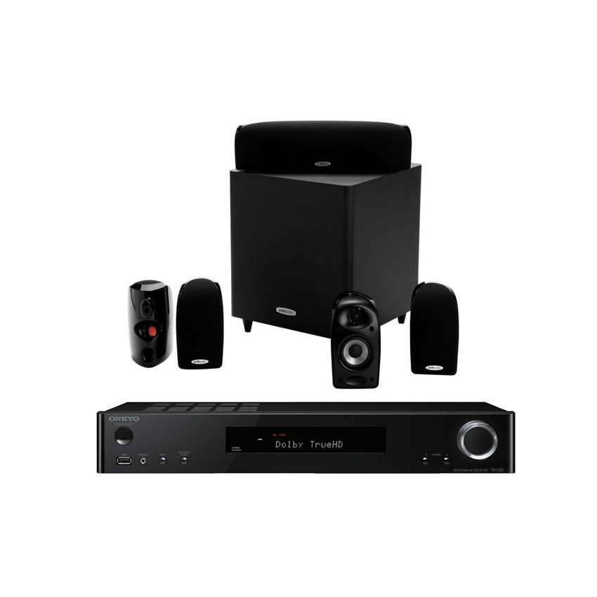 Onkyo TX-L50 + set 5.1 Polk Audio TL1600
