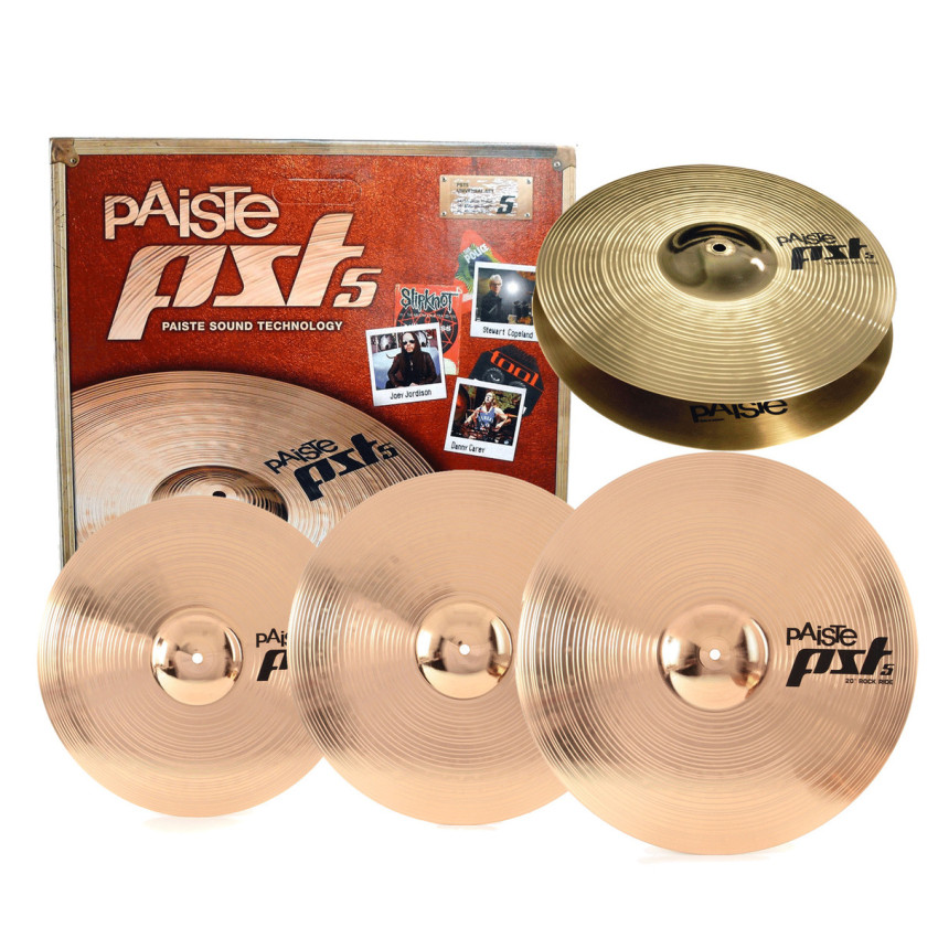 Paiste 5 Rock Set + Crash 18