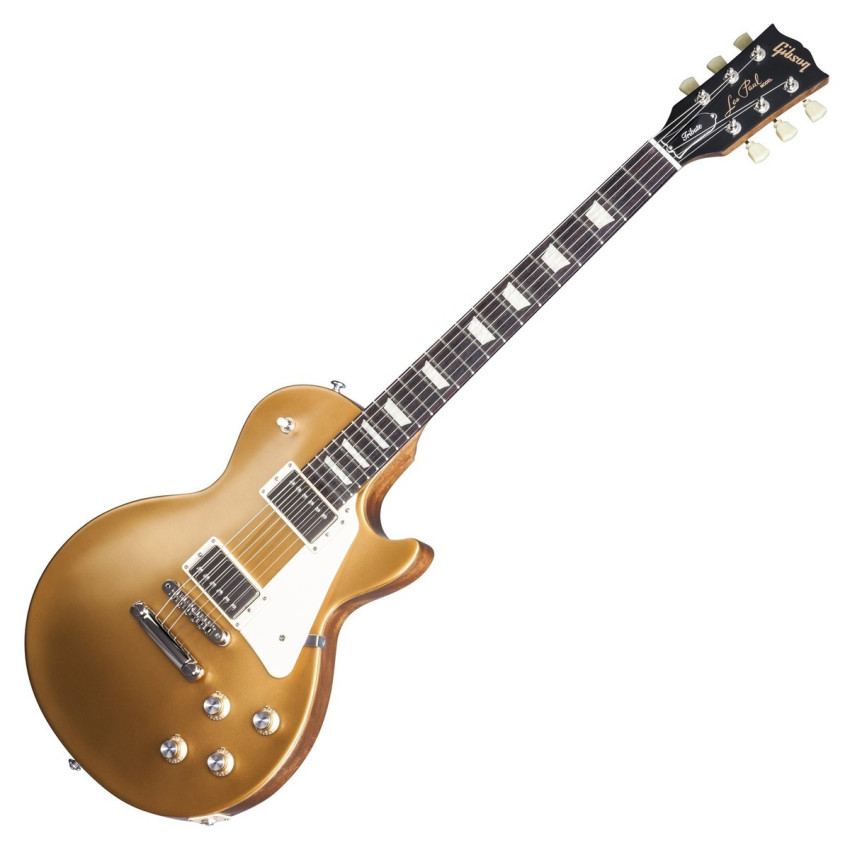 GIBSON 2017 T LES PAUL TRIBUTE SATIN GOLD TOP - 2