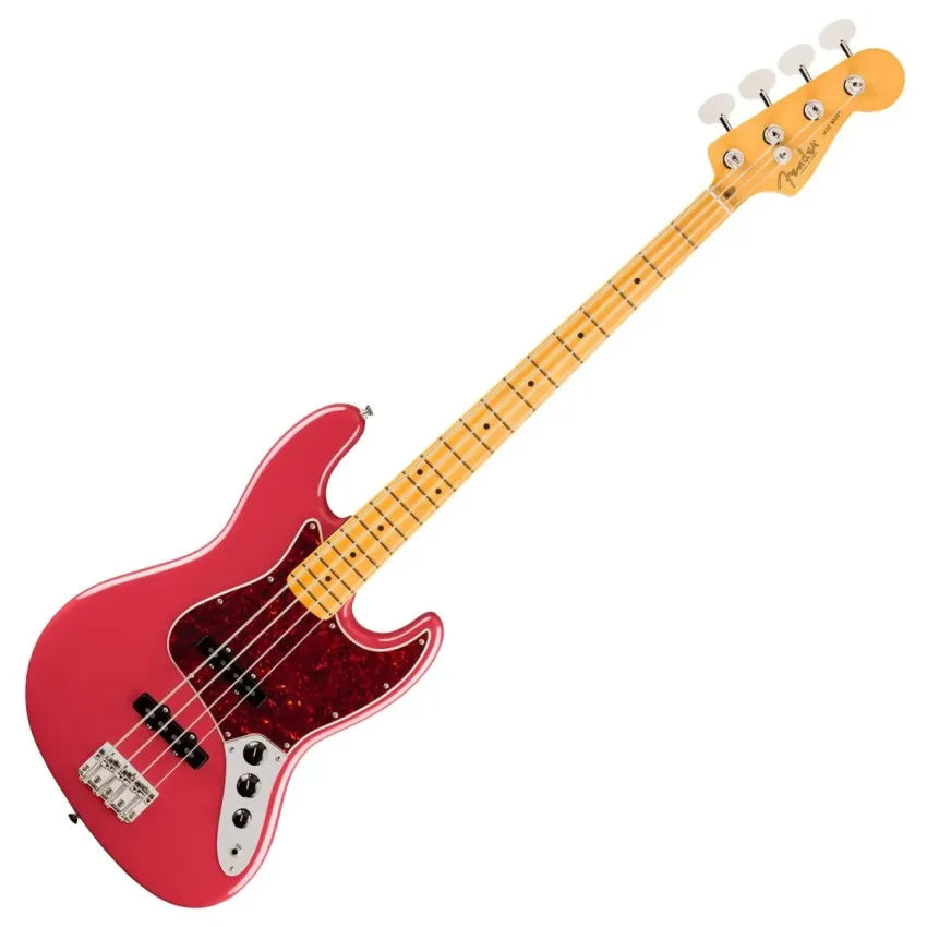 Fender American Professional Classic Jazz Bass Faded Dakota Red