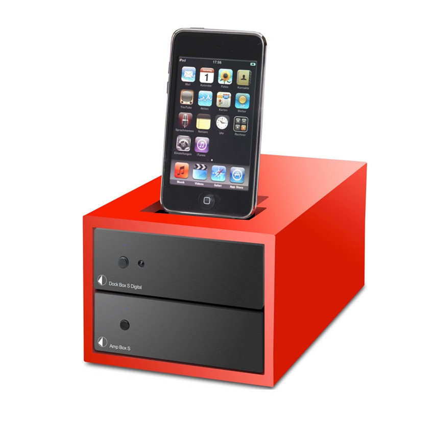Pro-Ject DESIGN BOX ACRYL 2iP - RED