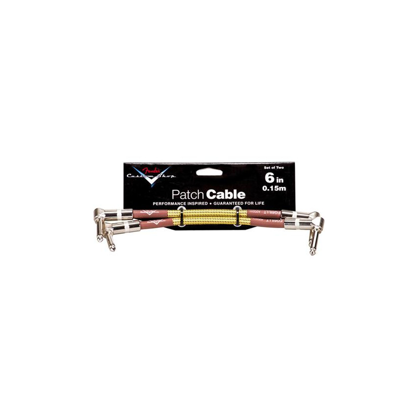 FENDER CUSTOM SHOP PERFORMANCE CABLE TWO PACK 6 TW