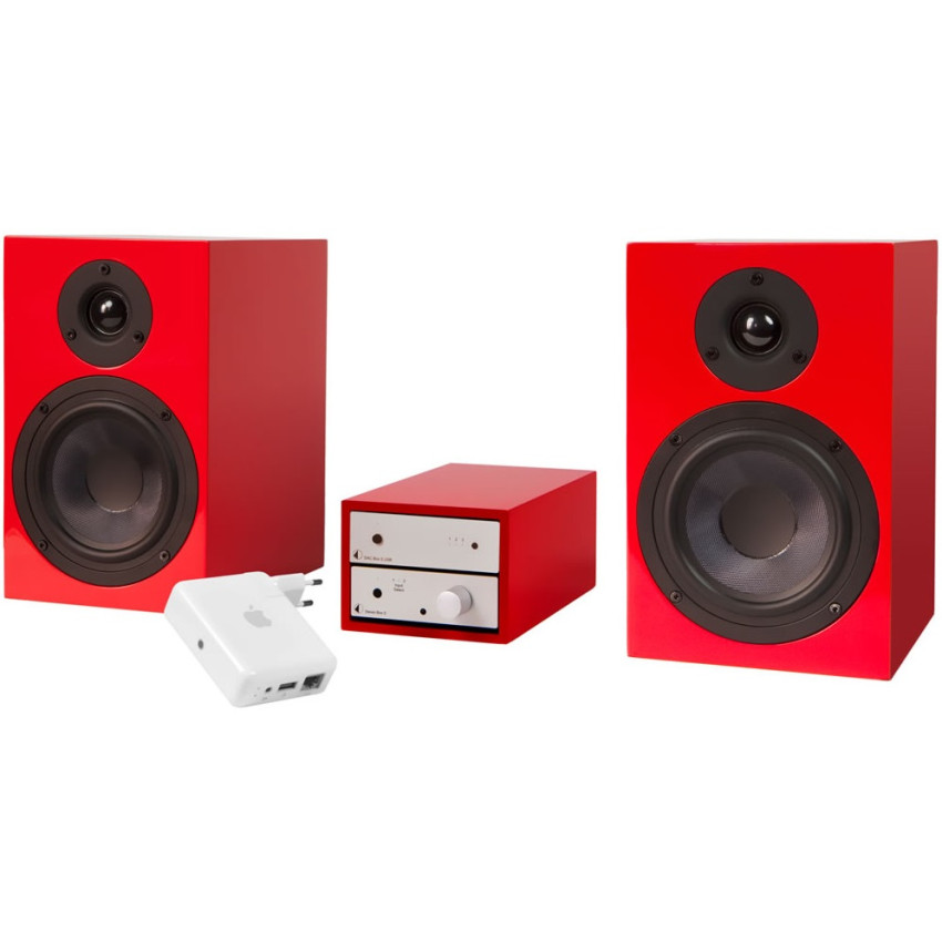 Pro-Ject Set HiFi AirPlay Black-Red