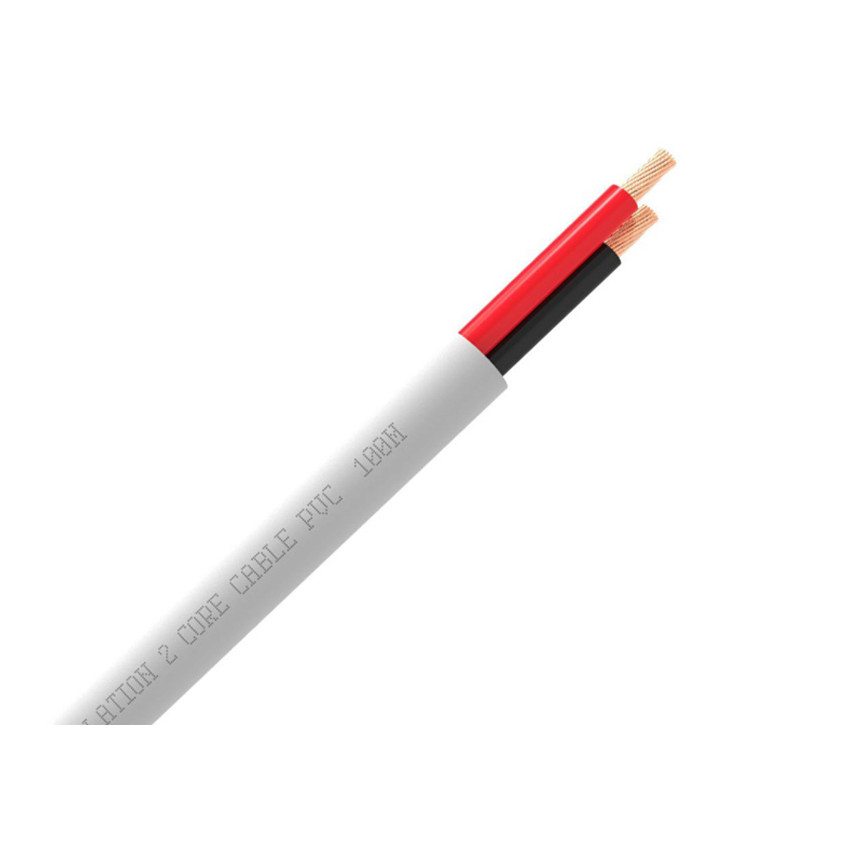 QED QX16/2 300M WHITE PVC FLAME-RET (QE4135)