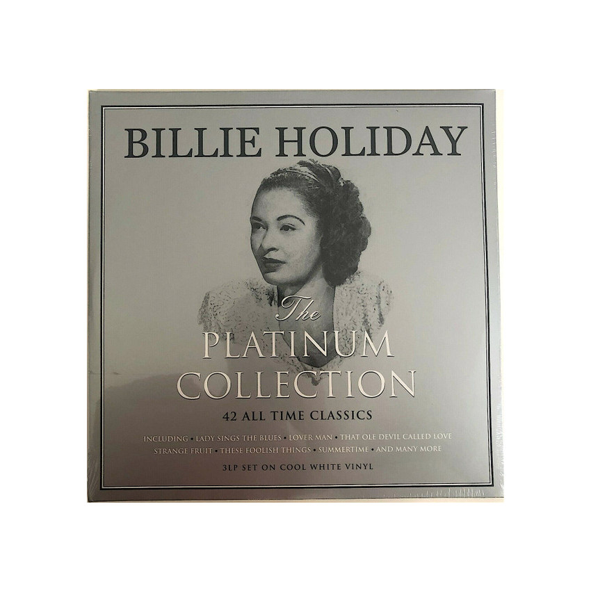 BILLIE HOLIDAY - PLATINUM COLLECTION 3 LP Set 2017 (NOT3LP241, WHITE VINYL) GAT, NOT NOW/EU MINT (5060403742414)