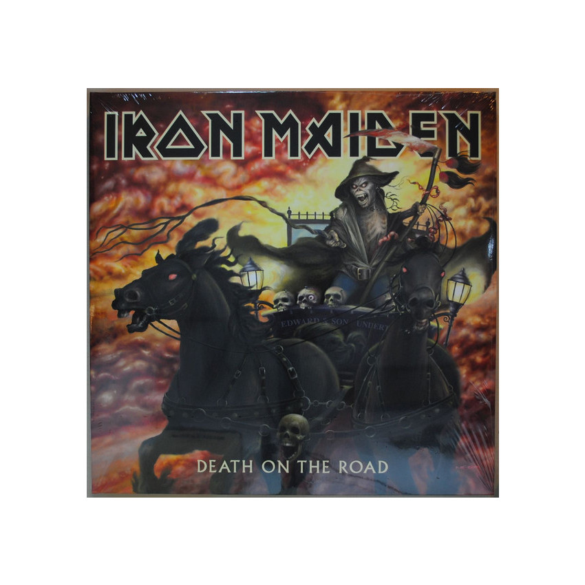 IRON MAIDEN - DEATH ON THE ROAD 2 LP Set 2005/2017 (0190295836443) GAT, PARLOPHONE/WARNER/EU MINT (0190295836443)