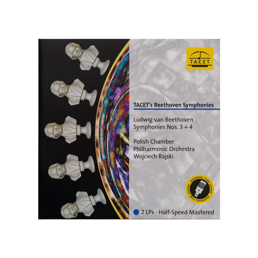 Beethoven - Symphonies Nos. 3 + 4, 2 Lp Set 2017 (tacet L 239) Tacet/eu Mint (4009850023913)