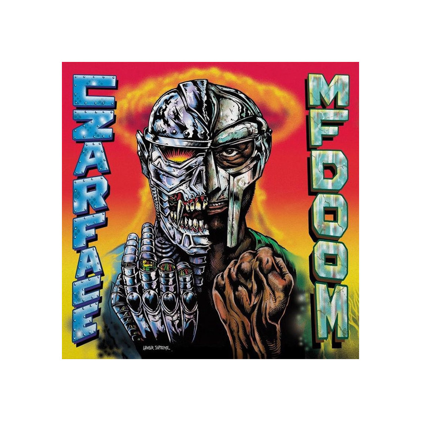 CZARFACE & MF DOOM - CZARFACE MEETS METAL FACE 2018 (SIL003-LP, LTD.) SILVER AGE/USA MINT (0706091000317)