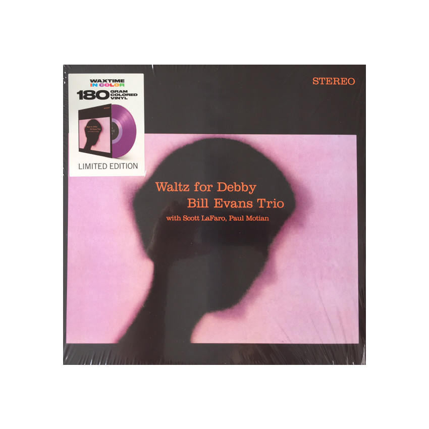 BILL EVANS TRIO - WALTZ FOR DEBBY 1962/2018 (950621, LTD., 180 gm., Purple) WAXTIME IN COLOR/EU MINT (8436559464147)