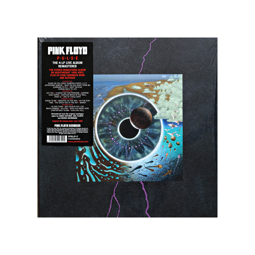 PINK FLOYD - PULSE 4 LP Box Set 1995/2018 (PFRLP17, 180 gm.) WARNER/EU MINT (0190295996925)