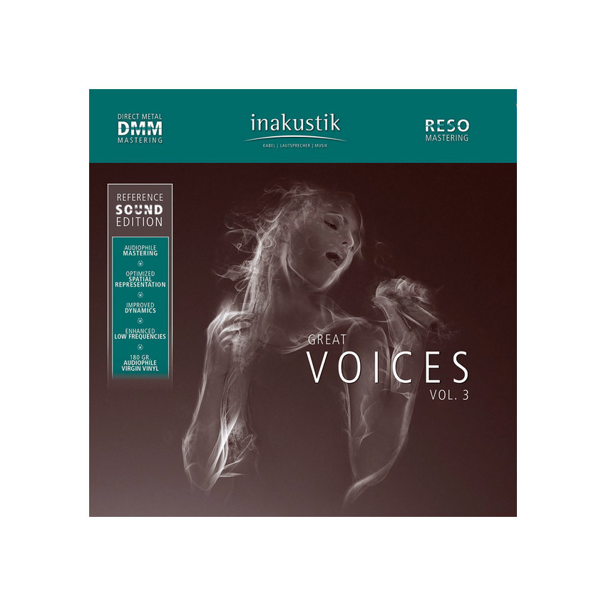 V/A – GREAT VOICES VOL. 3, 2 LP Set 2015 (INAK 75081 LP, 180 gm.) INAKUSTIK/EU MINT (0707787750813)