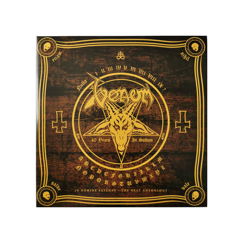 VENOM - IN NOMINE SATANAS - THE NEAT ANTHOLOGY 2 LP Set 2019 (BMGCAT666DLP) BMG/EU MINT (4050538437881)