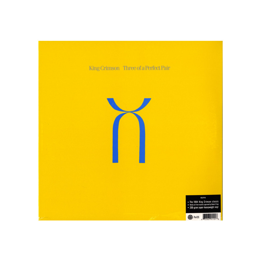 KING CRIMSON - THREE OF A PERFECT PAIR 1984/2019 (KCLP10, 200 gm.) DGM/EU MINT (0633367911018)