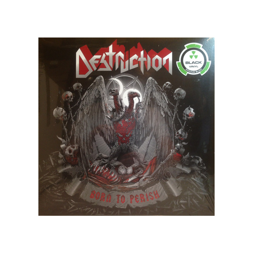 DESTRUCTION - BORN TO PERISH 2 LP Set 2019 (NB 4839-1-2, LTD., Black) NUCLEAR BLAST/EU MINT (0727361483913)