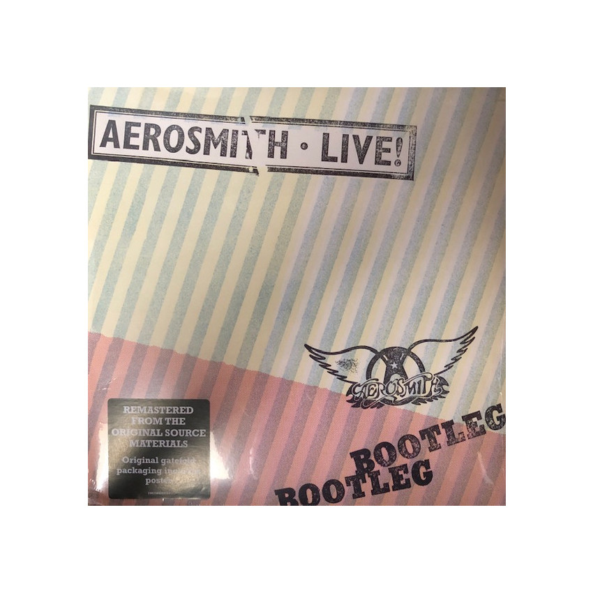 AEROSMITH - LIVE! BOOTLEG 2 LP Set 2019 (19075896831) COLUMBIA/EU MINT (0190758968315)