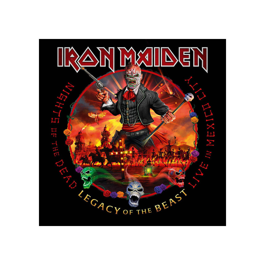 IRON MAIDEN - NIGHTS OF THE DEAD, LEGACY OF THE BEAST… 3 LP Set 2020 (0190295204709, LTD.) EU MINT (0190295204709)