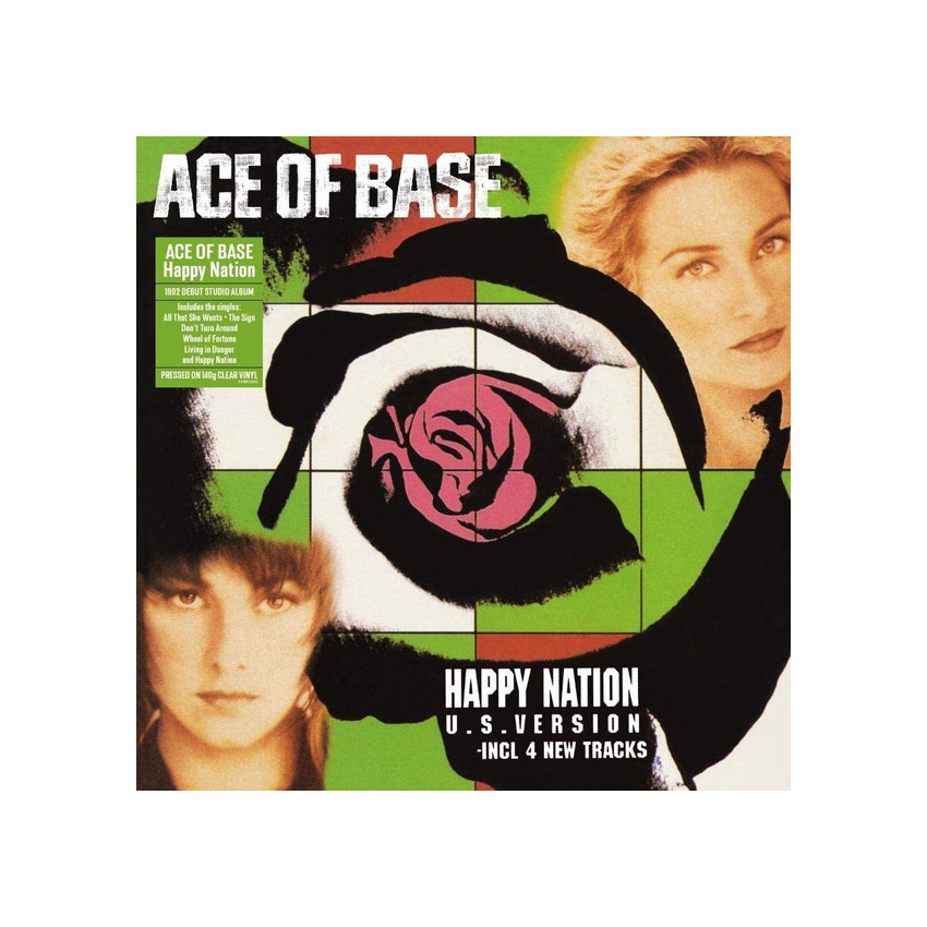 ACE OF BASE – HAPPY NATION 2020 (DEMREC845, 140 gm.) DEMON RECORDS/EU MINT (5014797904613)