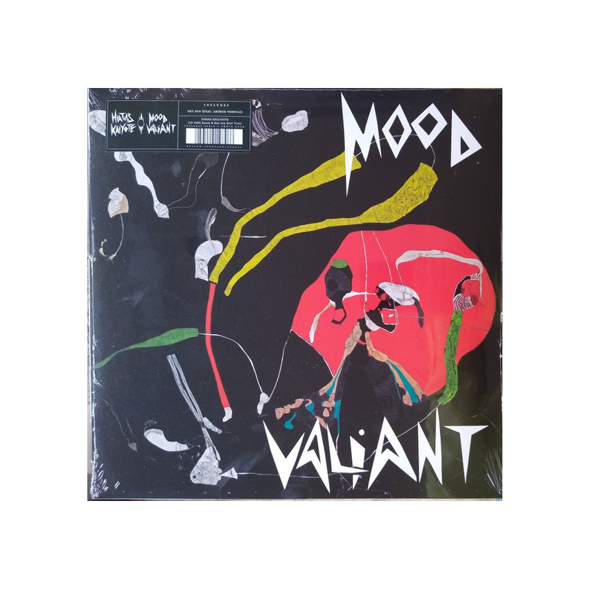 HIATUS KAIYOTE - MOOD VALIANT 2021 (BF112N, Black & Red) BRAINFEEDER/EU MINT (5054429148466)