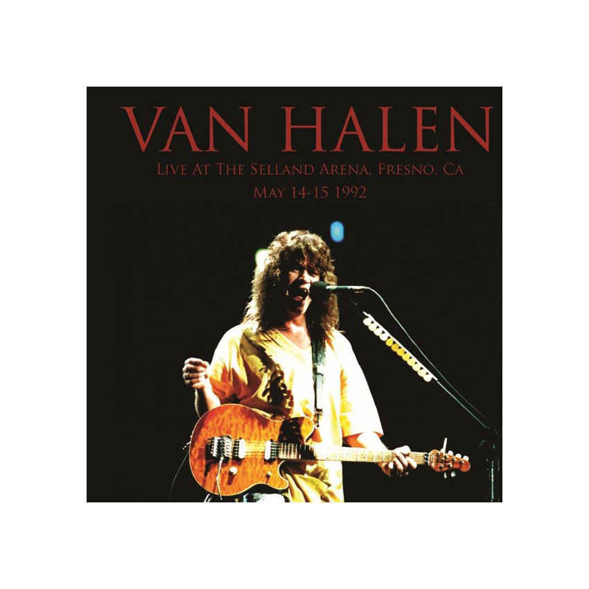 VAN HALEN - LIVE AT SELLAND ARENA FRESNO 1992 2 LP Set 2022 (SRFM0024CV, Red) SR/EU MINT (9003829977646)