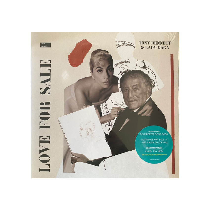 TONY BENNETT & LADY GAGA - LOVE FOR SALE 2021 (00602435408408, 180 gm.) COLUMBIA/Worldwide MINT (0602435408408)