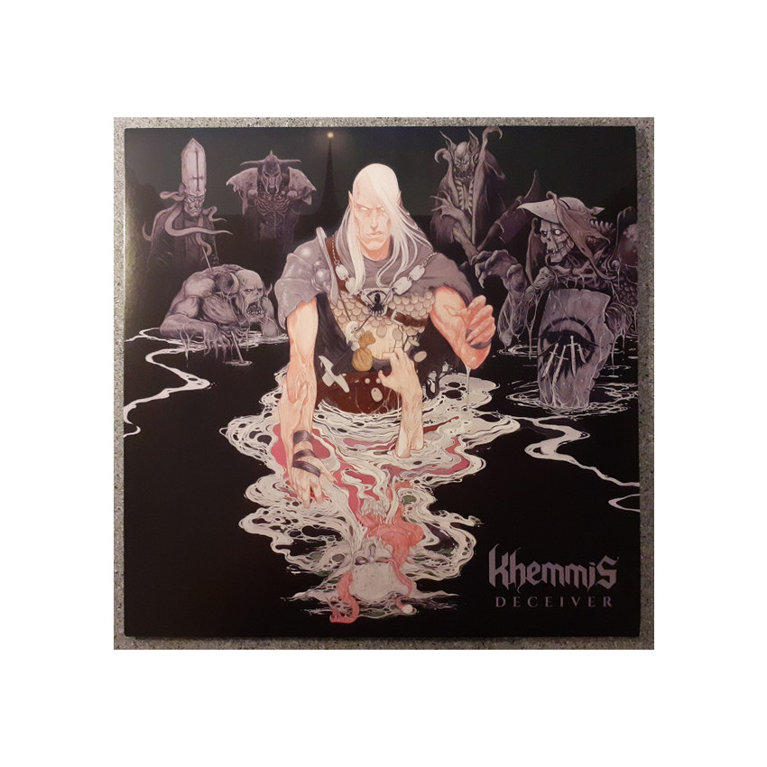 KHEMMIS - DECEIVER 2021 (61391, LTD., White/ Black Marble) NUCLEAR BLAST/EU MINT (4065629613914)
