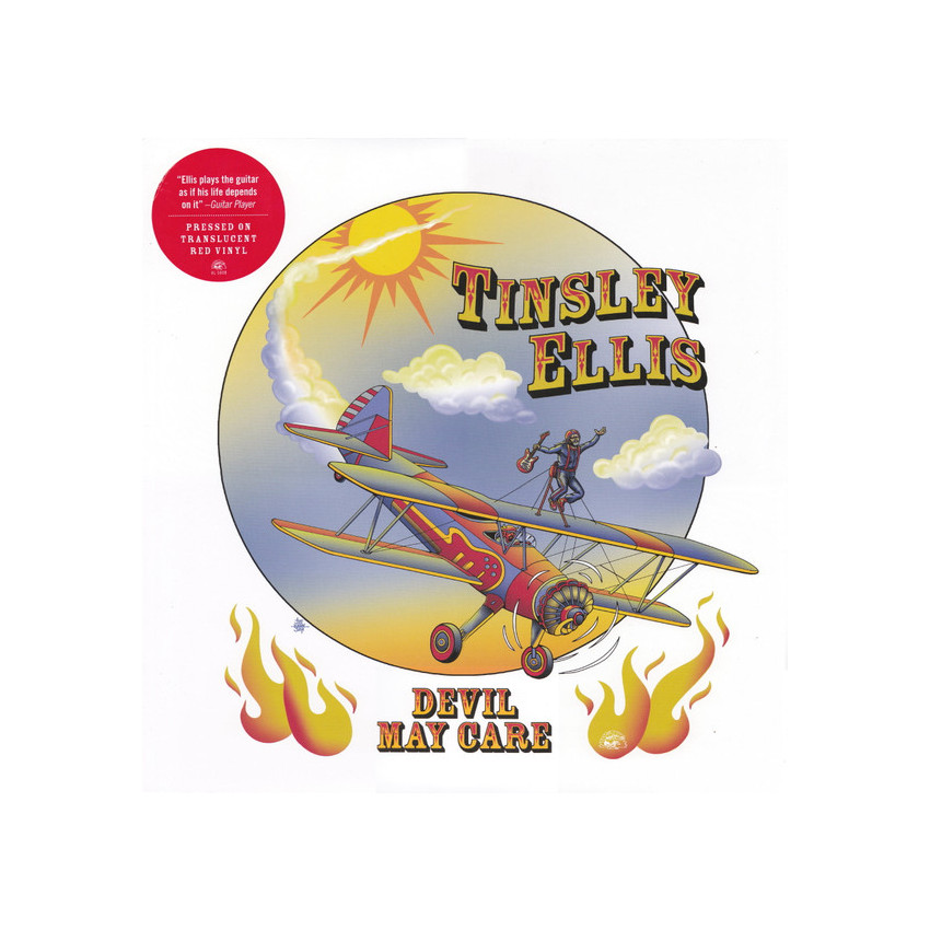 TINSLEY ELLIS - DEVIL MAY CARE 2022 (AL 5008, Red) ALLIGATOR/USA MINT (0014551500810)