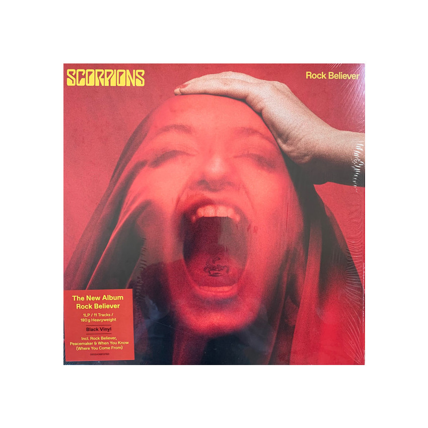 SCORPIONS - ROCK BELIEVER 2022 (0602438813780, LTD., 180 gm.) UNIVERSAL MUSIC GROUP/EU MINT (0602438813780)