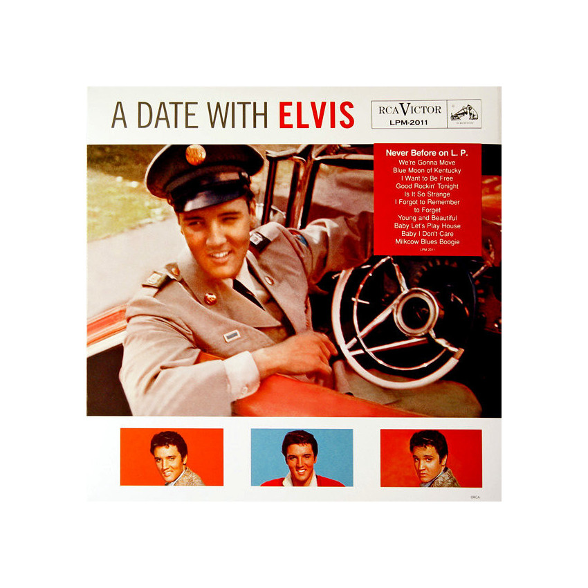 ELVIS PRESLEY - A DATE WITH ELVIS 1959/2021 (950703, LTD., Orange) WAXTIME IN COLOR/EU MINT (8436559468237)
