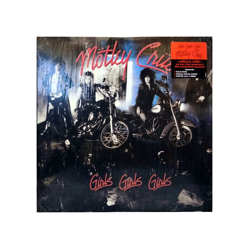 Motley Crue - Girls, Girls, Girls (1987/2022) Vinyl LP