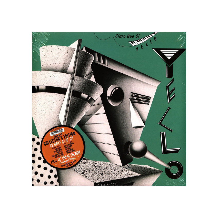 YELLO - CLARO QUE SI / YELLO LIVE AT THE ROXY... 2 LP Set 1981/2022 (7640262961218, LTD.) EU MINT (0602445629411)