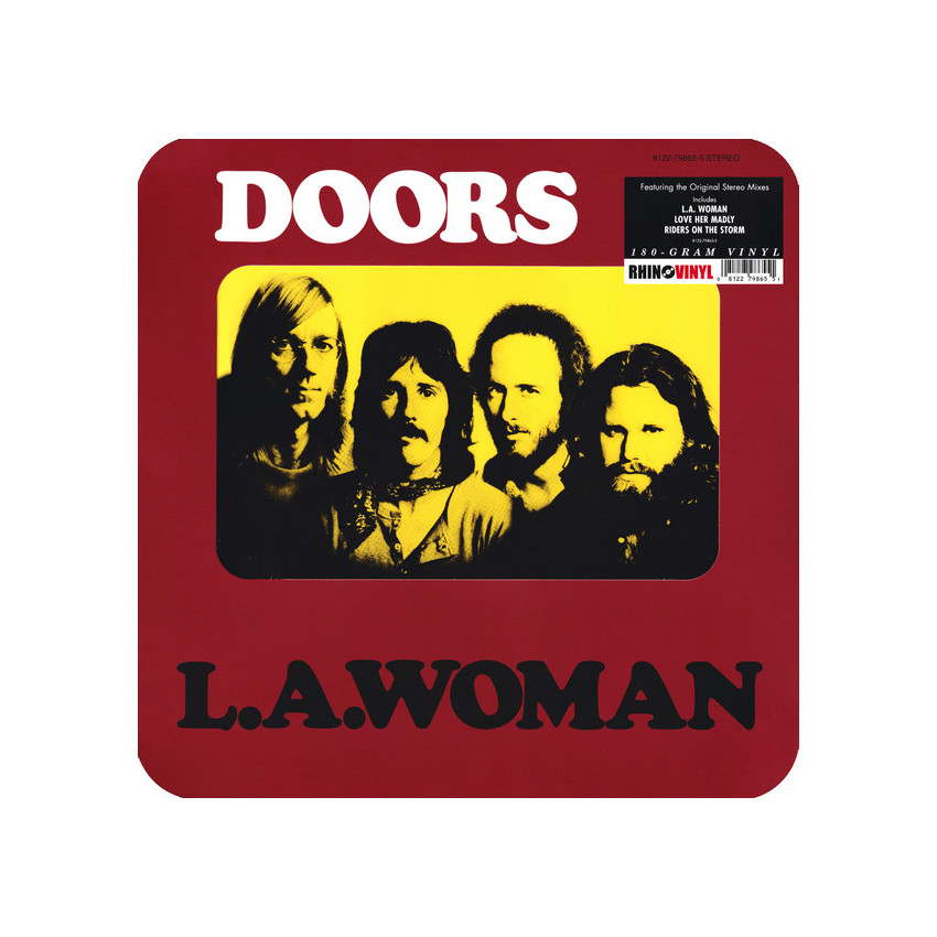 DOORS – L. A. WOMAN 1971 (8122-79865-5, 180 gm. RE-ISSUE) RHINO/EU MINT (0075596032810)