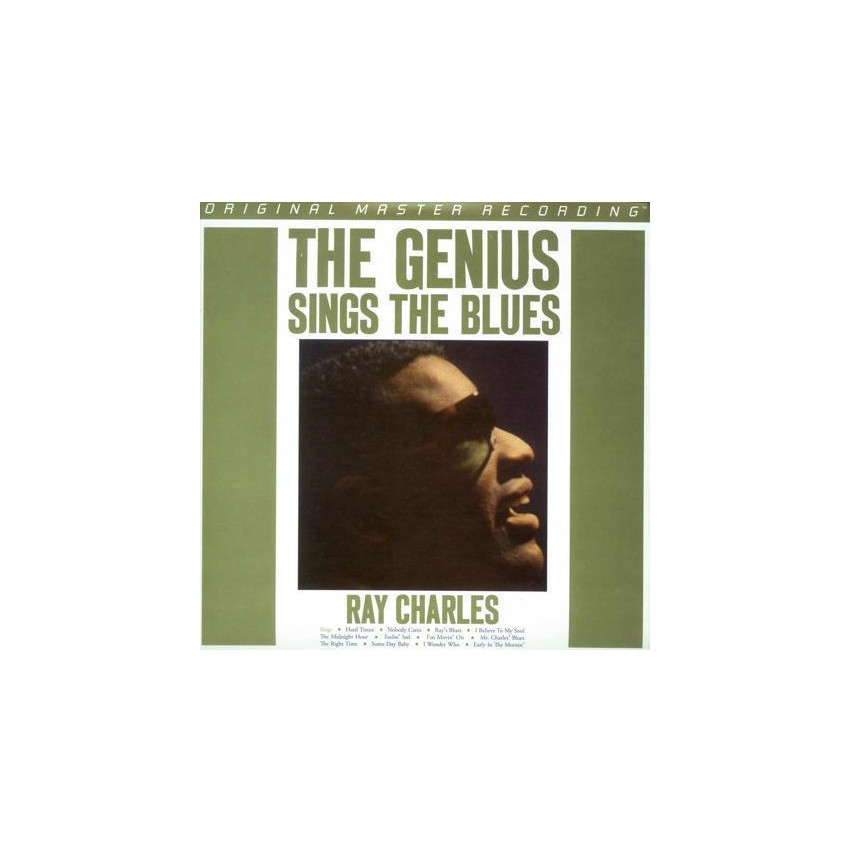 RAY CHARLES - THE GENIUS SINGS THE BLUES 1961/2010 (MFSL 1-337, 180 gm. LTD. NUMBERED) MOBILE FIDELITY/USA MINT (0821797133715)
