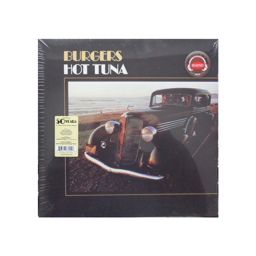 HOT TUNA - BURGERS 1972/2023 (RCV1 586307, LTD., Orange) GRUNT/EU MINT (0603497839506)