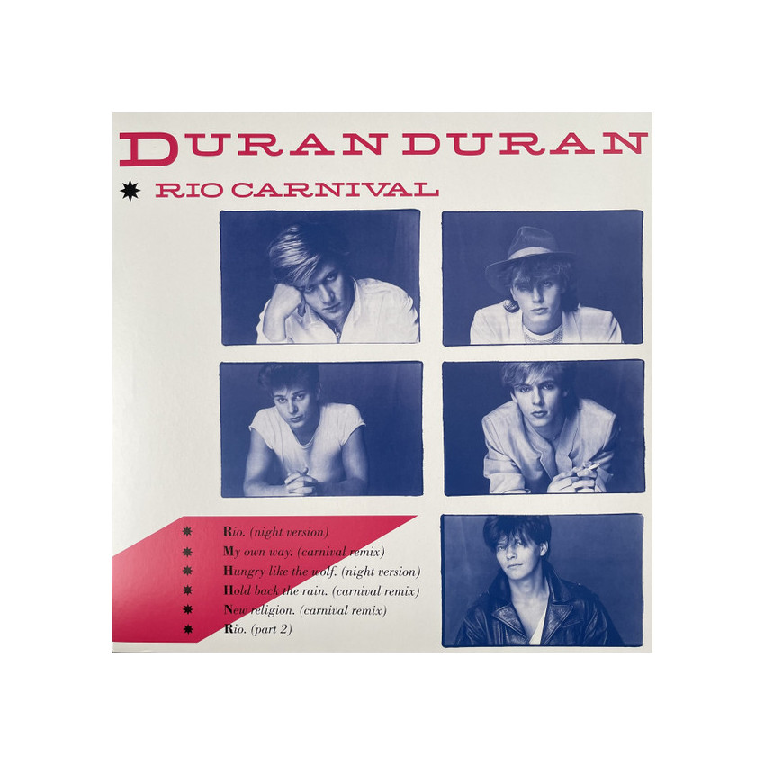 DURAN DURAN - RIO CARNIVAL 2023 (5054197367762, LTD., Pink & Blue Swirl) PARLOPHONE/EU MINT (5054197367762)