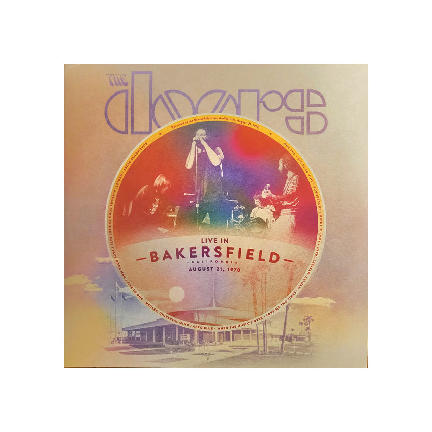 DOORS - LIVE IN BAKERSFIELD, AUGUST 21, 1970 2 LP Set 2023 (RCV1 725663, LTD., Orange) RHINO/EU MINT (0081227819149)