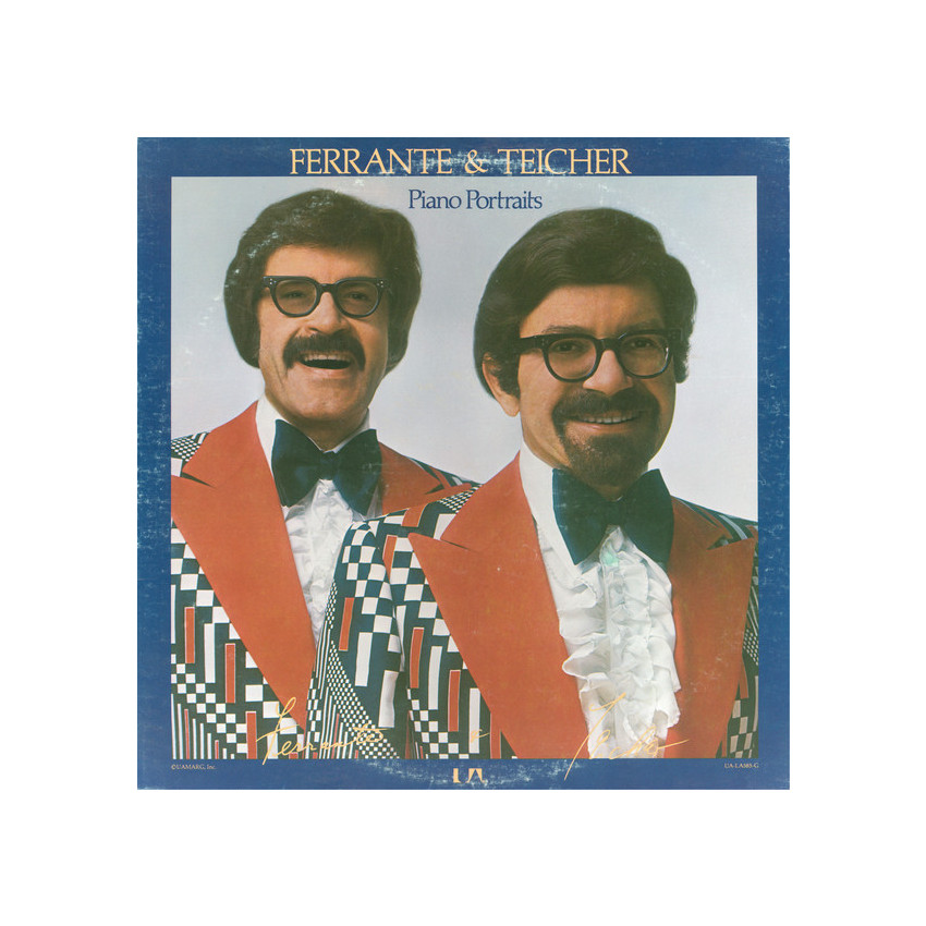 FERRANTE & TEICHER - PIANO PORTRAITS 1976 (UA-LA585-G) UNITED ARTISTS/USA OS/MINT