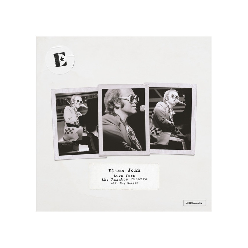Elton John With Ray Cooper - Live From The Rainbow Theatre (2025) Vinyl LP