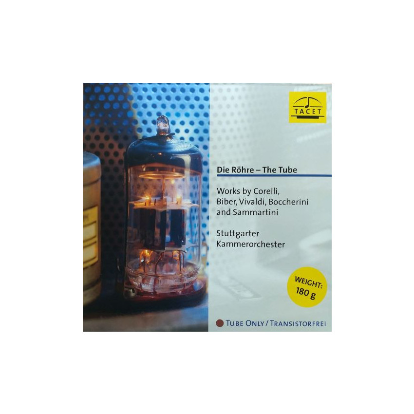 V /A - DIE ROHRE – THE TUBE (Corelli, Biber, Vivaldi) 1999 (TACET L 74, 180 gm.) TACET/EU MINT (4009850007418)