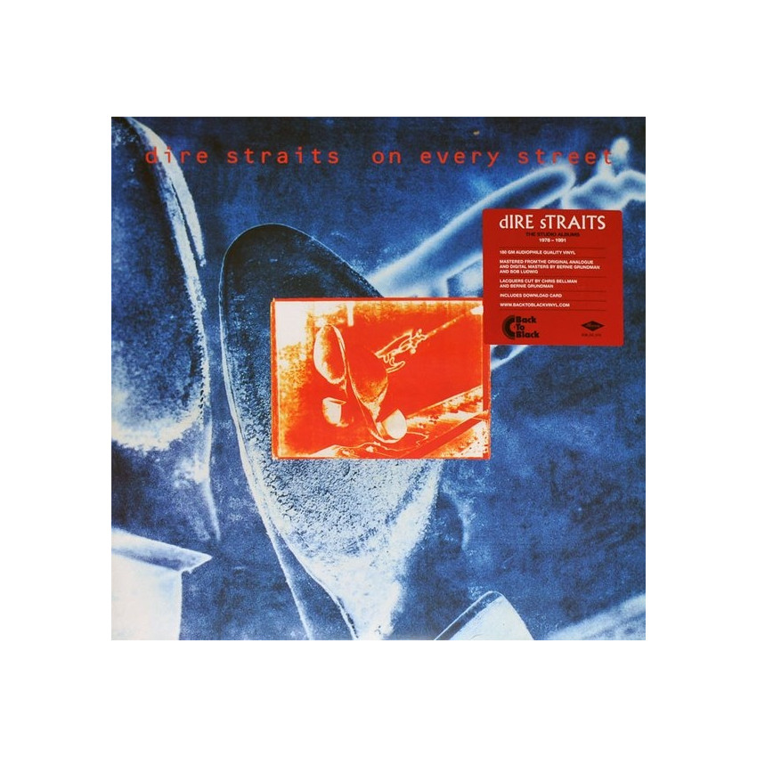 DIRE STRAITS - ON EVERY STREET 1991 2 LP Set (37529148, RE-ISSUE, 180 gm.) GAT, VERTIGO/EU MINT (0602537529148)
