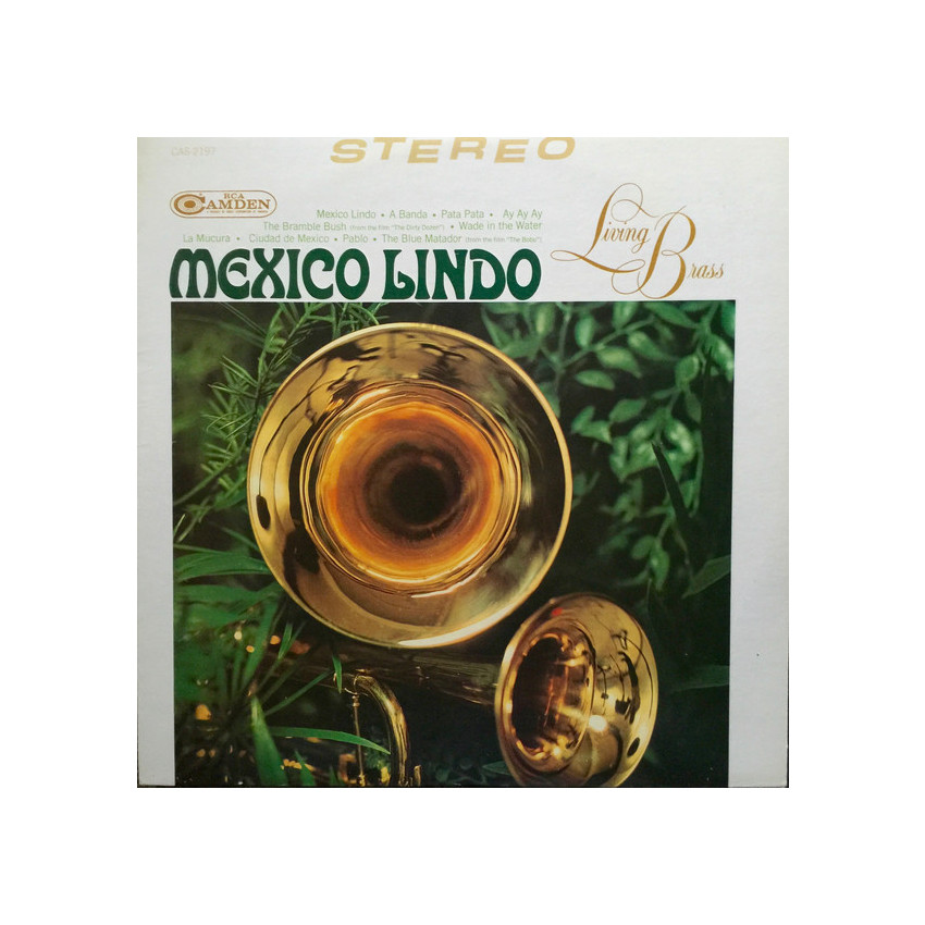 LIVING BRASS - MEXICO LINDO 1968 (CAS 2197, Cut Corner) RCA Camden/USA OS/MINT