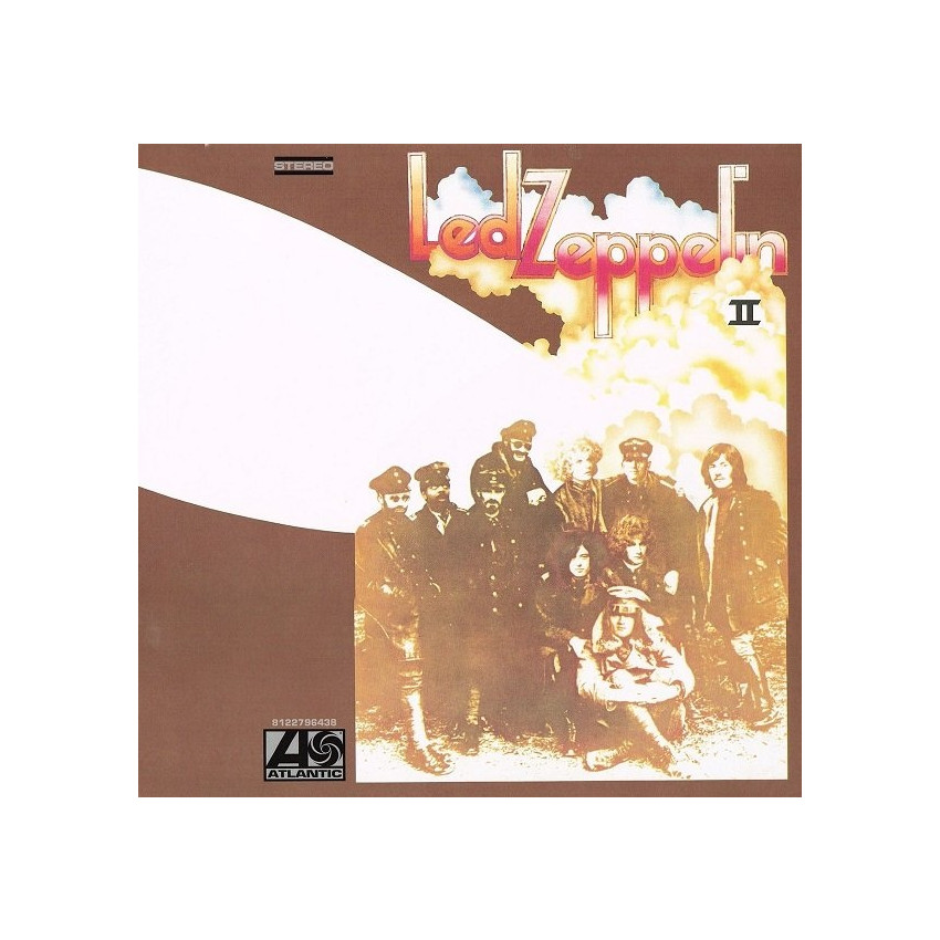 LED ZEPPELIN – II, 2 LP Set 1969 (8122796438, Remastered by Jimmy Page, 180 gm.) ATLANTIC/EU, MINT