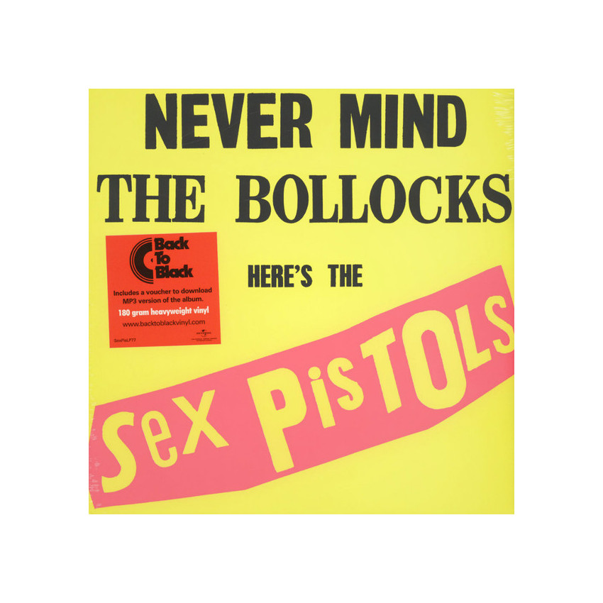 SEX PISTOLS - NEVER MIND THE BOLLOCKS 1977/2014 (SexPis77, 180 gm.) UNIVERSAL/EU MINT (0602537795635)