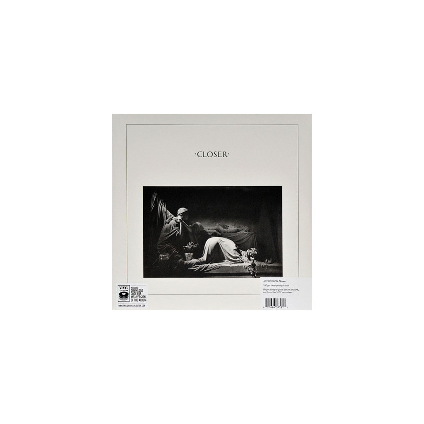 JOY DIVISION – CLOSER 2007/2015 (0825646183913, 180 gm.) WARNER/EU MINT (0825646183913)
