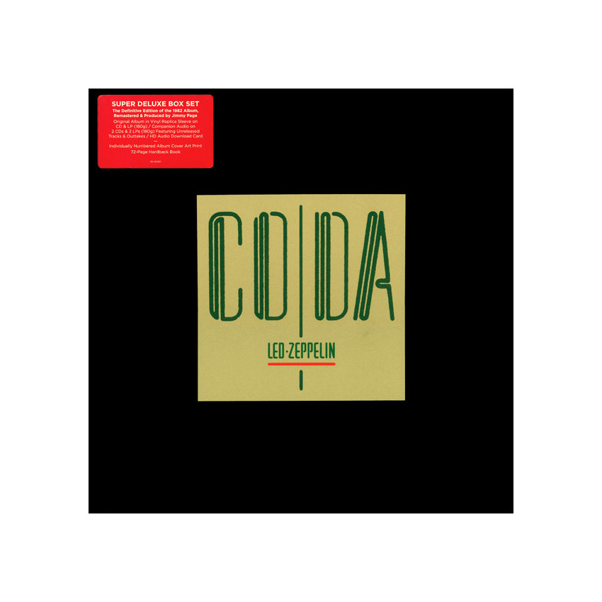 LED ZEPPELIN - CODA 2015 Box-Set (R2-547431, LTD., Super Deluxe, LTD., 180 gm.) SWAN SONG/EU MINT (0081227955823)