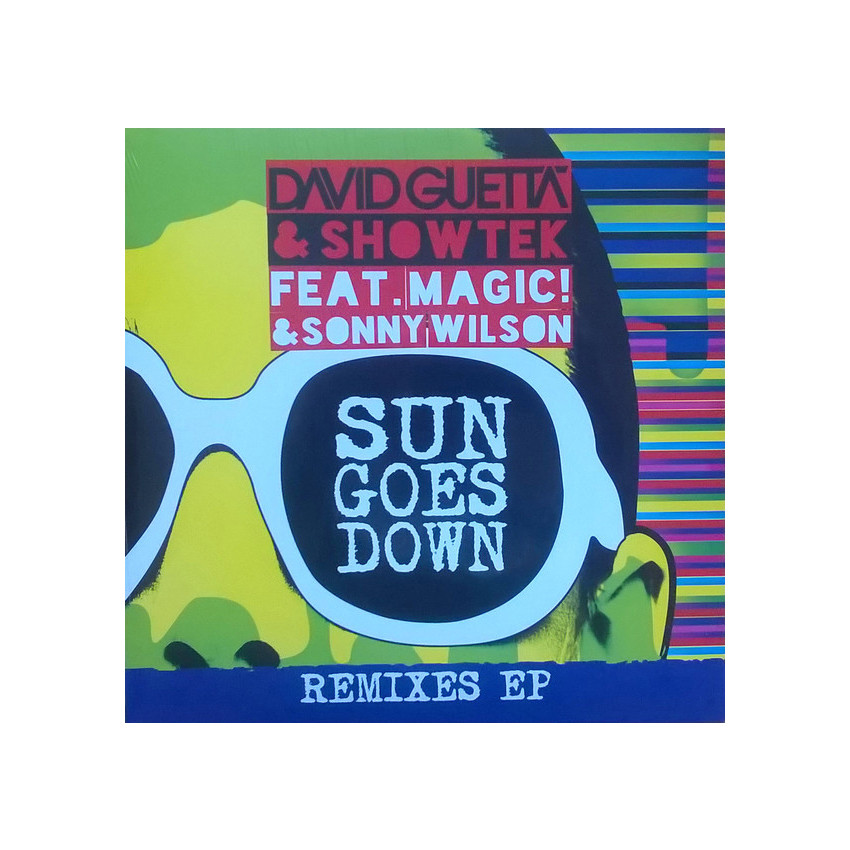 DAVID GUETTA / SHOWTEK - SUN GOES DOWN 2015 (REMIXES EP, 0825646017751) WARNER/EU MINT (0825646017751)