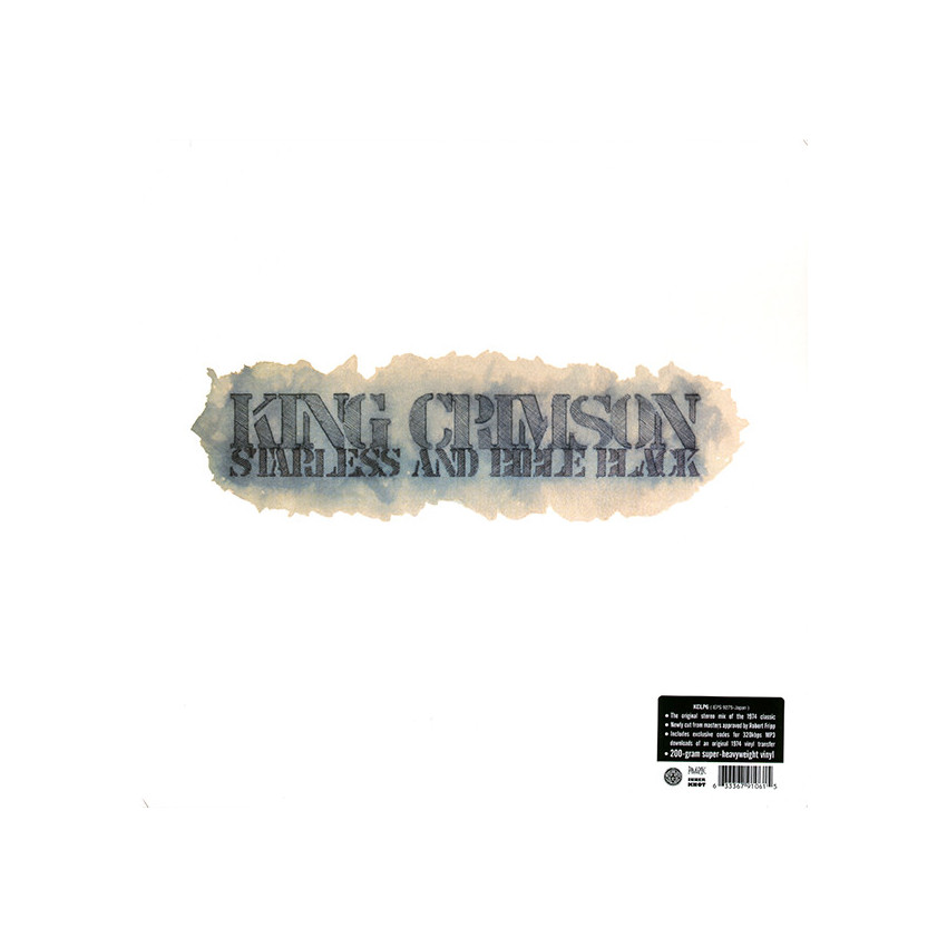 KING CRIMSON - STARLESS AND BIBLE BLACK 1974/2015 (KCLP6, 200 gm. SUPER SOUND) GAT, INNER KNOT/ENG. MINT (0633367910615)
