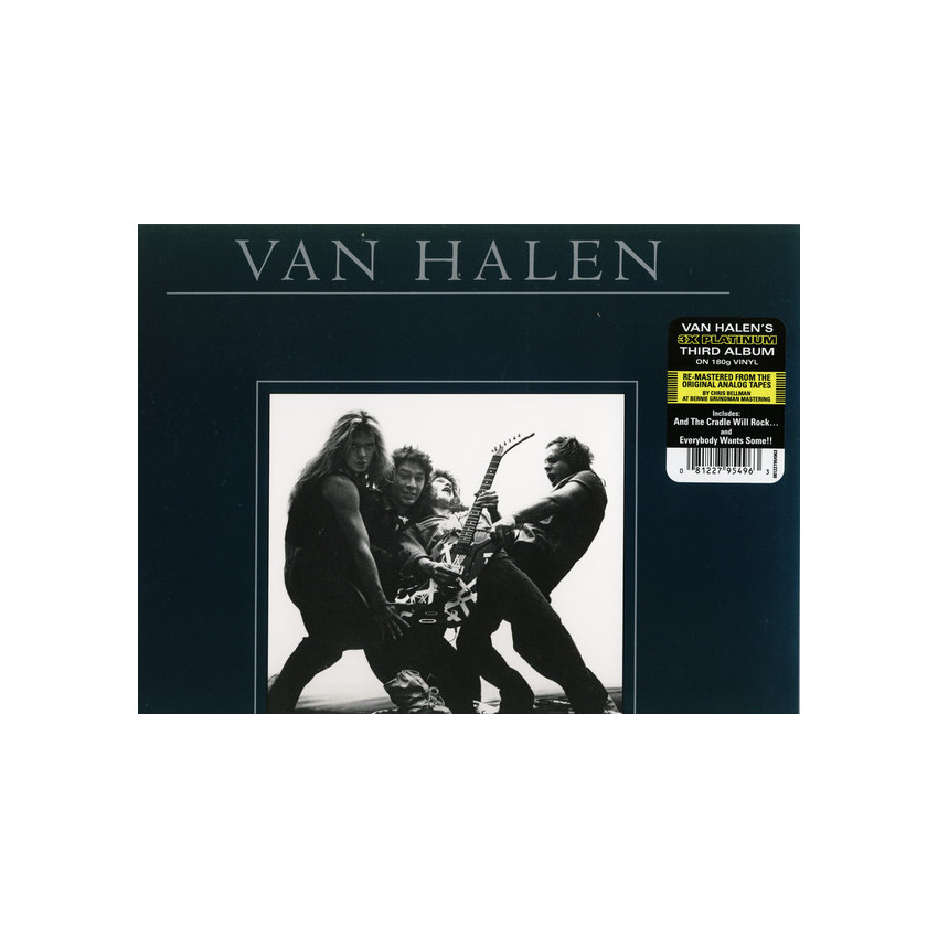VAN HALEN - WOMEN AND CHILDREN FIRST 1980 (081227954963, 180 gm. RE-ISSUE) WARNER/EU MINT (0081227954963)
