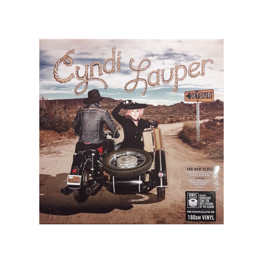 CYNDI LAUPER – DETOUR 2016 (081227947064, 180 gm.) WARNER/SIRE/EU MINT (0081227947064)